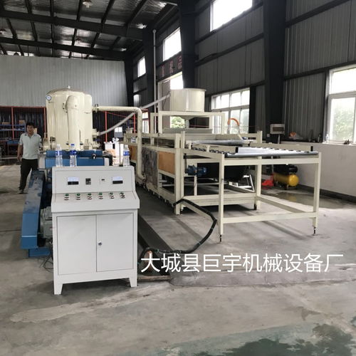 eps防火渗透板设备 硅质聚苯板生产设备
