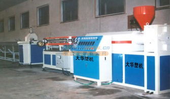 青岛路大华塑料机械 预应力波纹管与竹节管设备生产的专业厂家